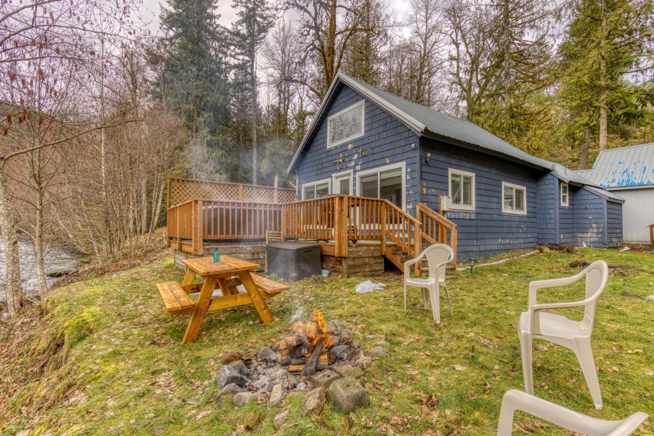 Riverbend Cabin 2 Rhododendron Esterno foto