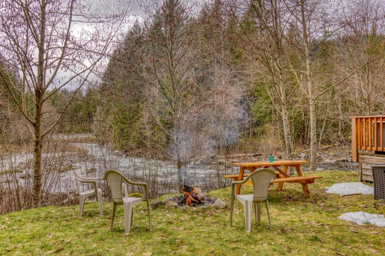 Riverbend Cabin 2 Rhododendron Esterno foto